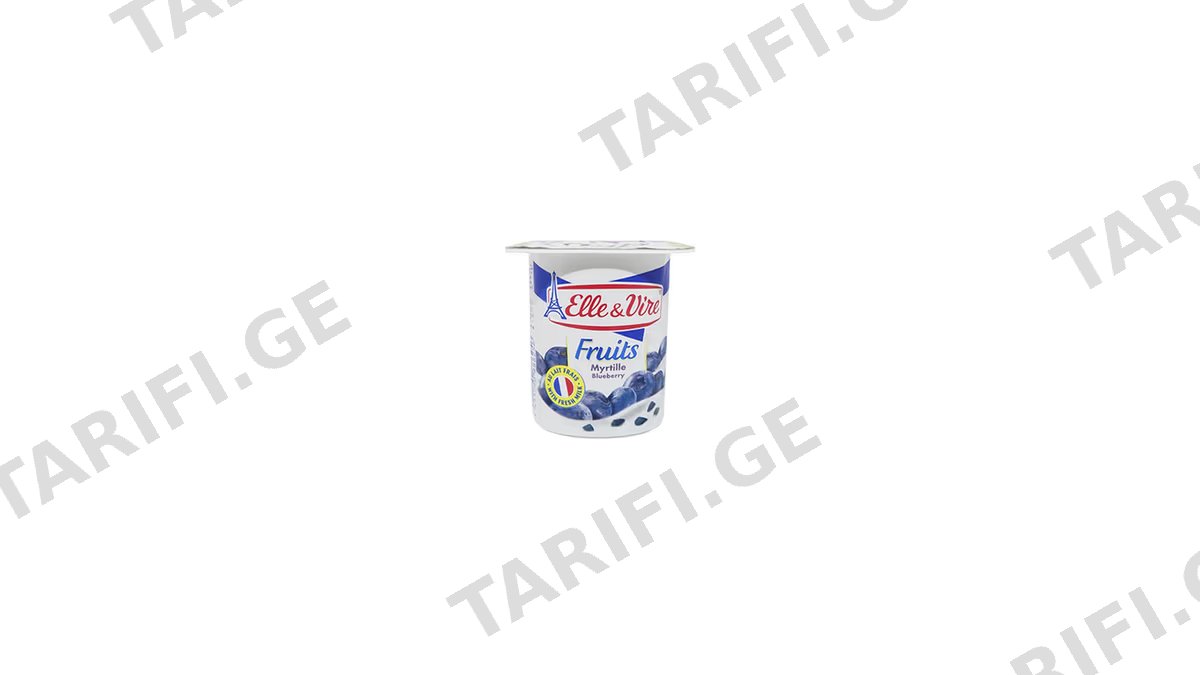 ELLE&VIRE ბერძნ.იოგურტი მოცვით 125გ