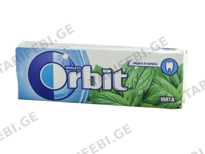 საღეჭი რეზინი სპერმინტი 3822 ორბიტი - Orbit