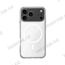 სილიკონის ქეისი Transparent Case with Magsafe iPhone 17 Pro