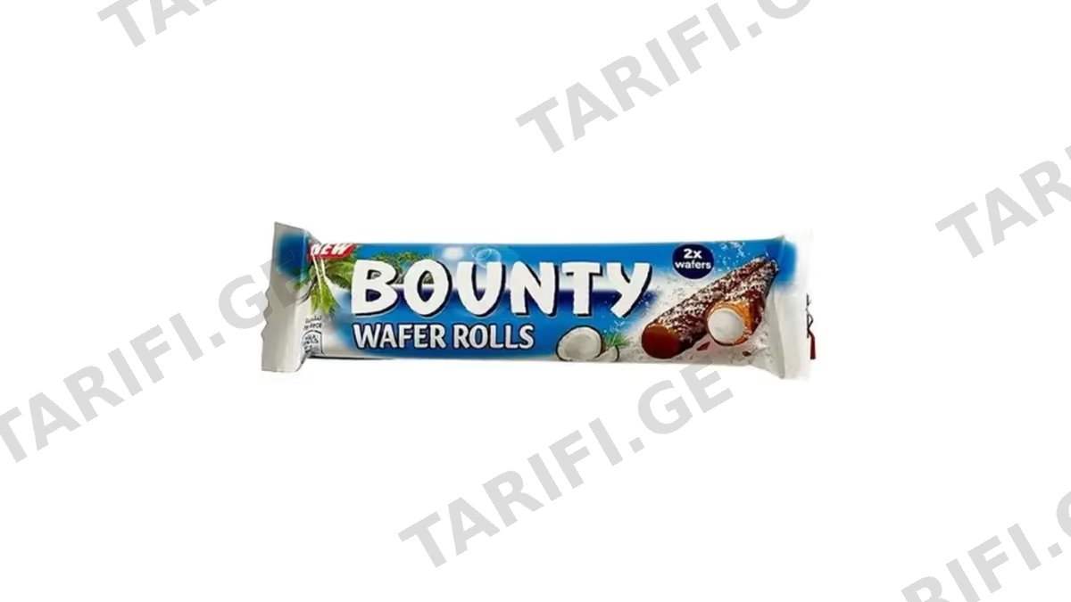 BAUNTY-ვაფლის რგოლები 23.4 გ