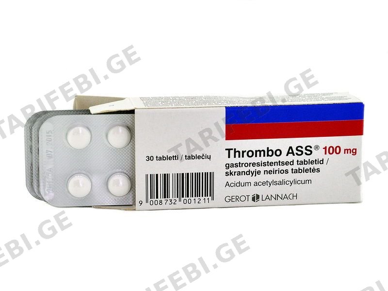 ტრომბო ACC 100მგ 30 ტაბლეტი