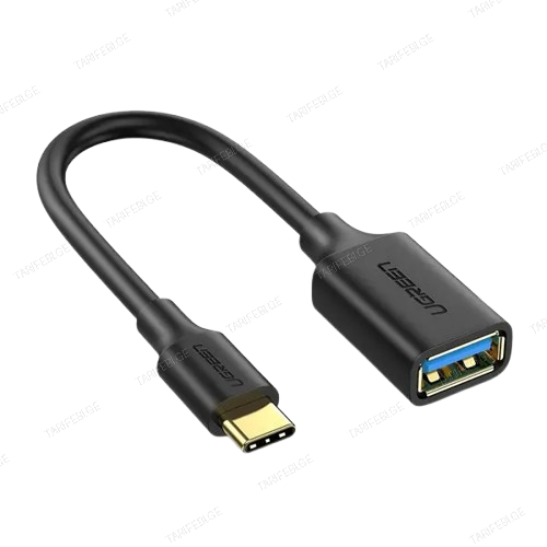 Ugreen USB-C Male to USB 3.0 Female OTG Cable 30701 Black