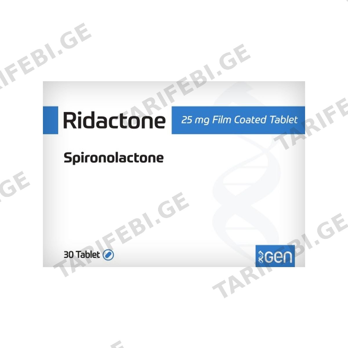 რიდაქტონი - Ridactone 25მგ 30 ტაბლეტი