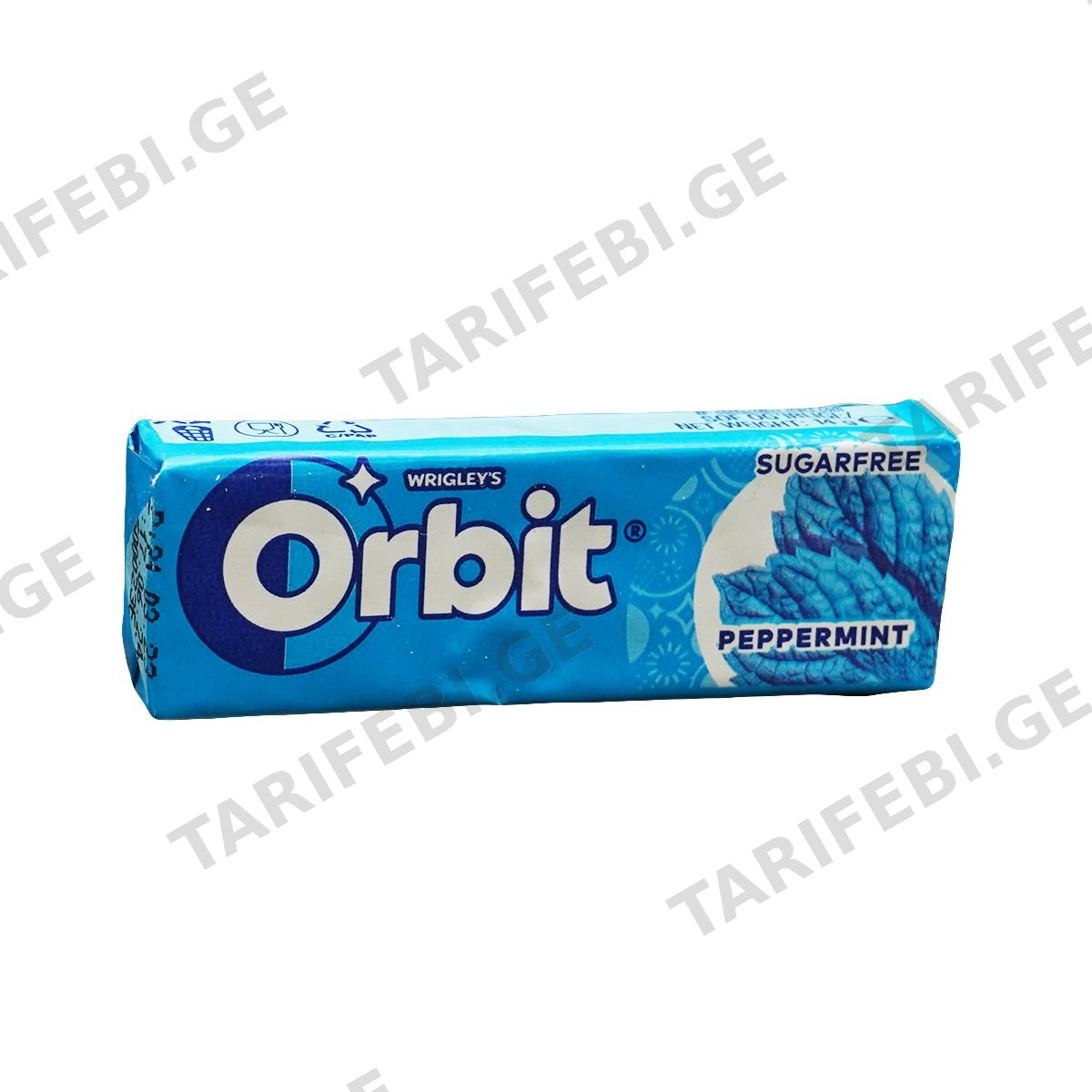 საღეჭი რეზინი მწარე პიტნა 3204 ორბიტი - Orbit