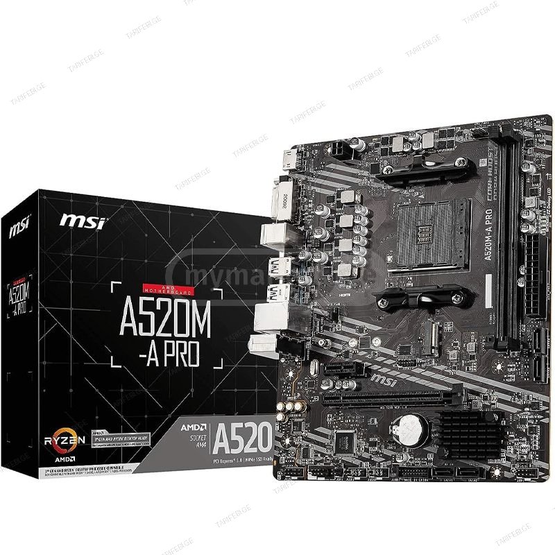 დედა დაფა MSI A520M-A PRO DDR4 AM4