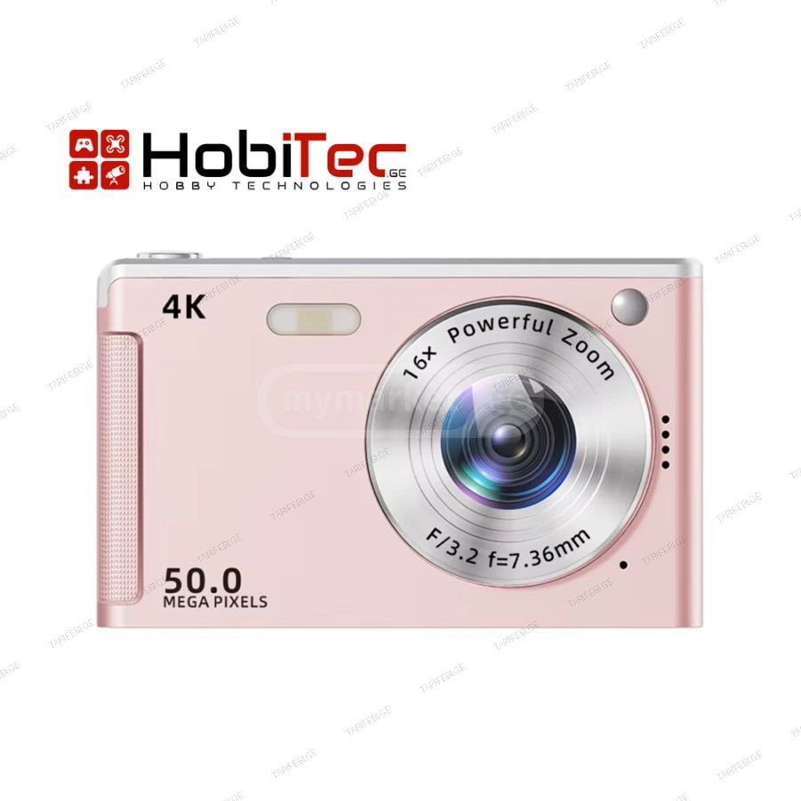 Digital Camera 4k Vlogging Camera 64gb 2x battery Pink