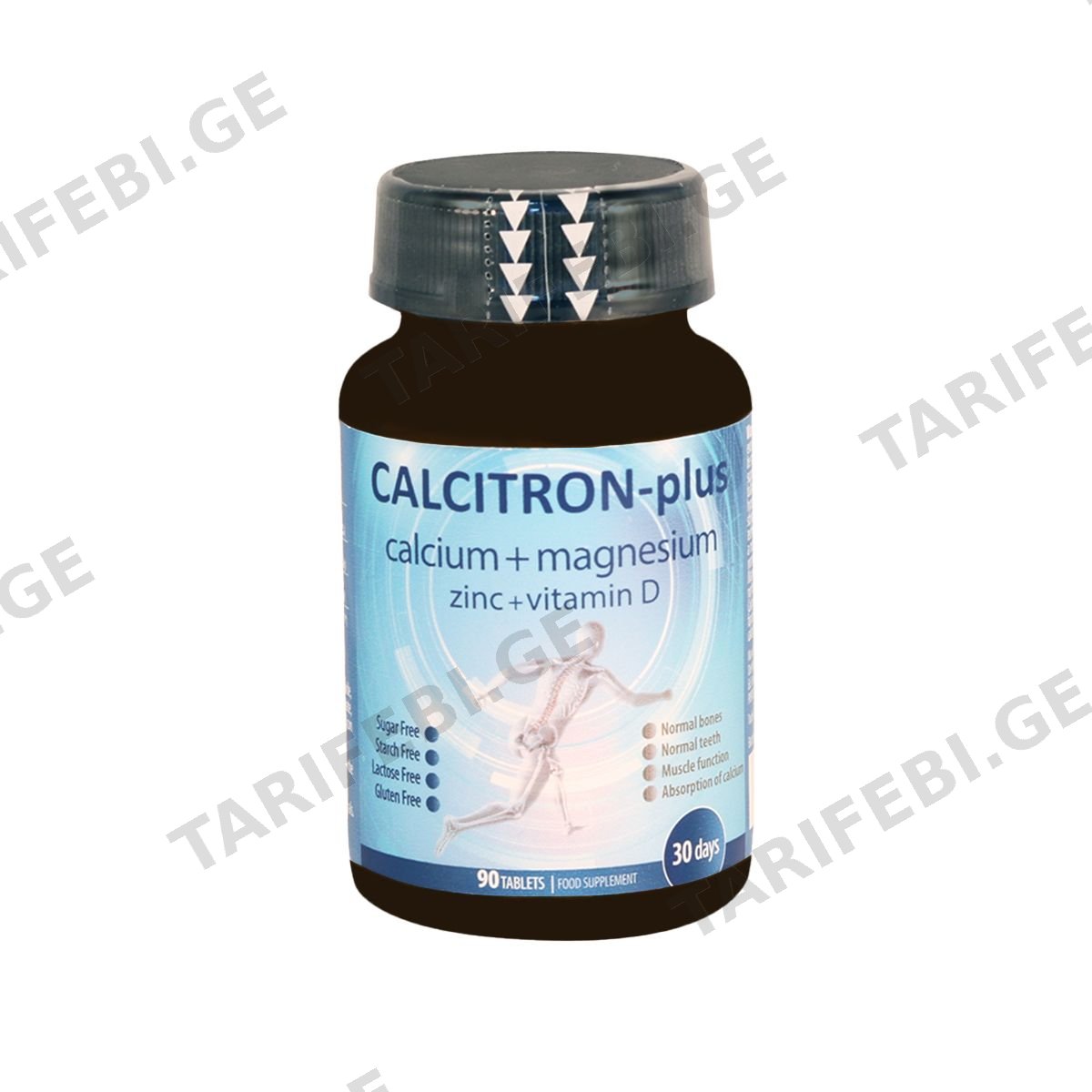 კალციტრონი პლუსი - Calcitron Plus 90 ტაბლეტი