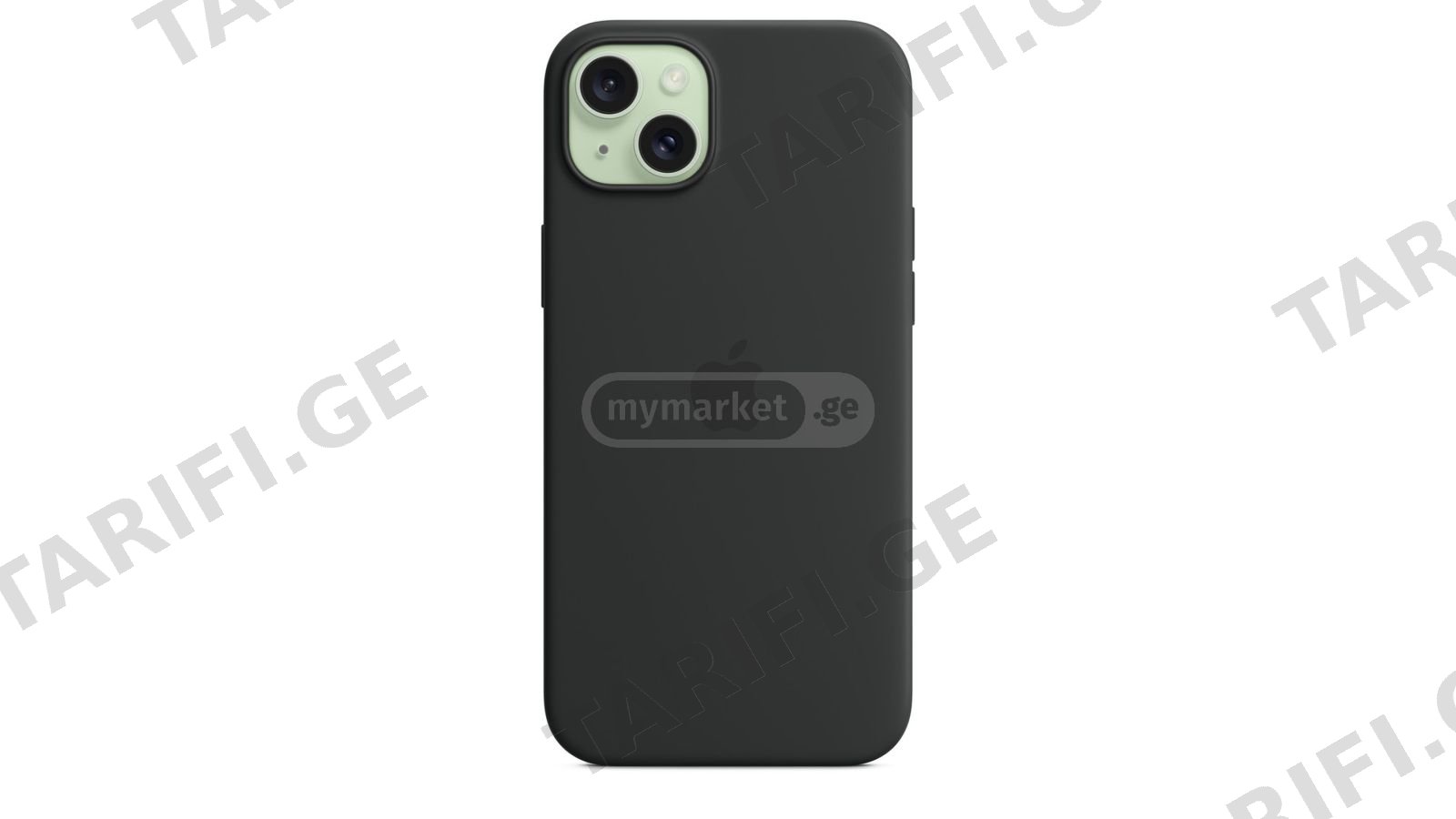 iPhone 15 Plus Silicone Case – Black | ORIGINAL!!!