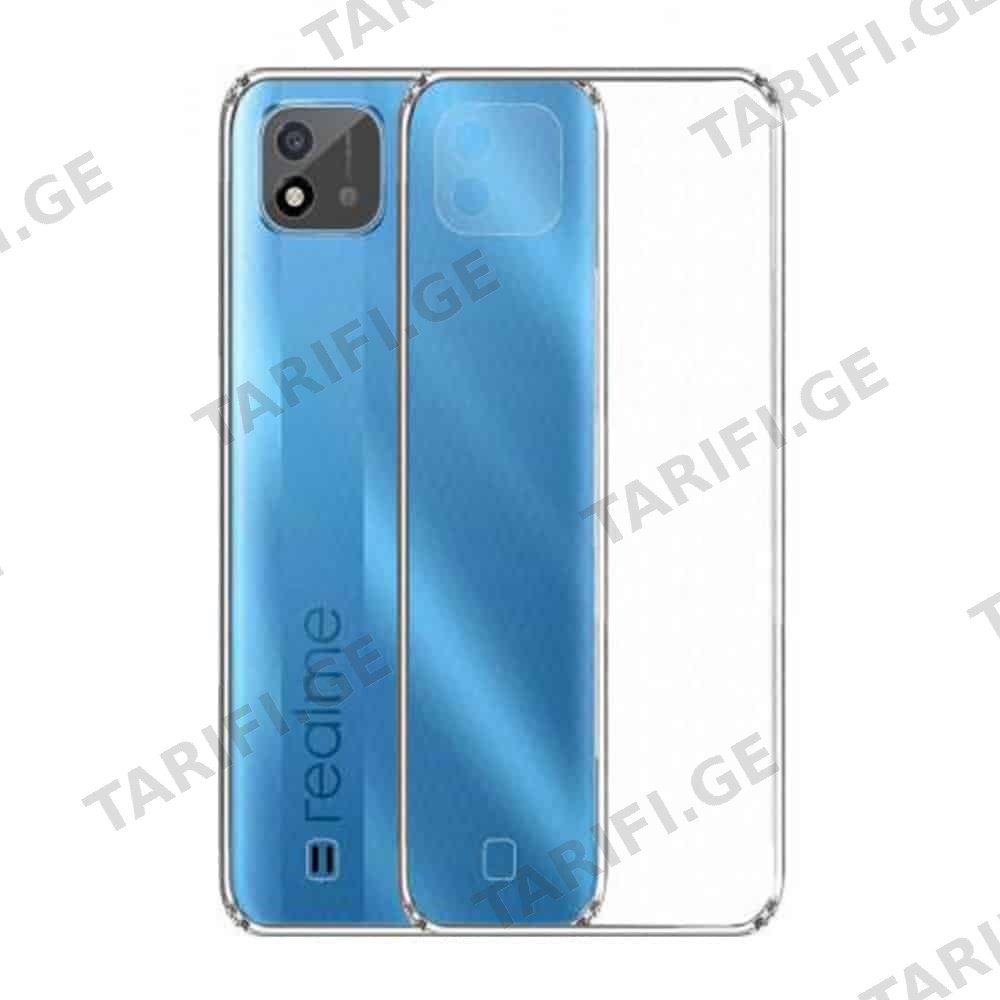 Realme C11 2021 Lux Clear Case გამჭვირვალე სილიკონის ქეისი