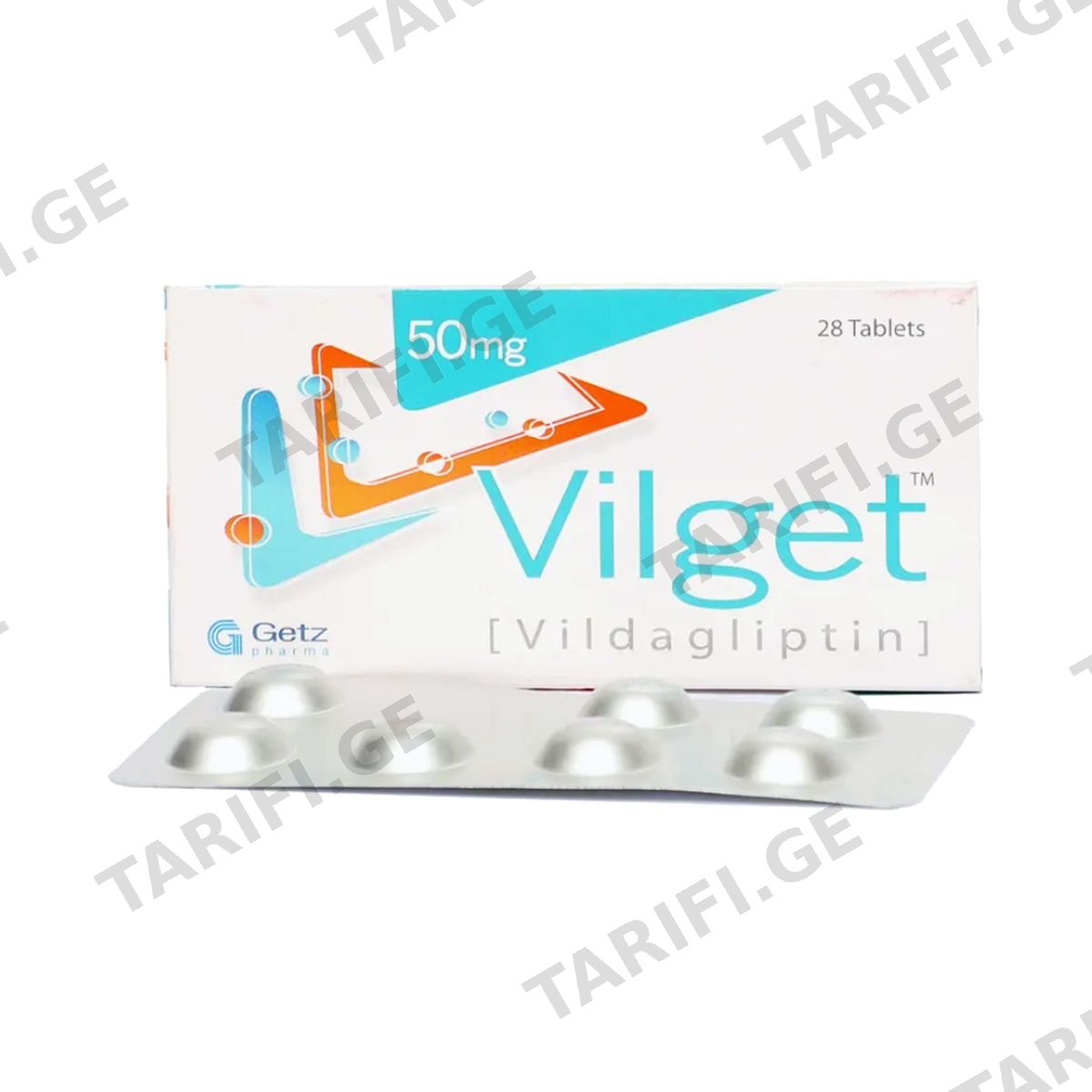 Vilget - ვილგეტი 50მგ 28 ტაბლეტი