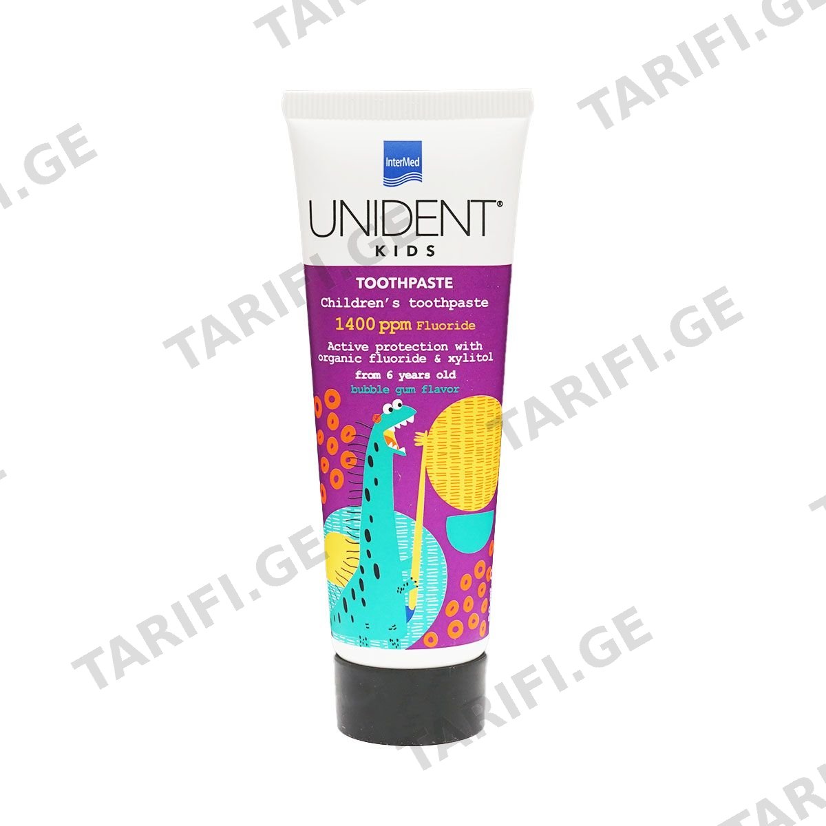კბილის პასტა Kids 6 წლიდან 1400F 8025 უნიდენტი - Unident
