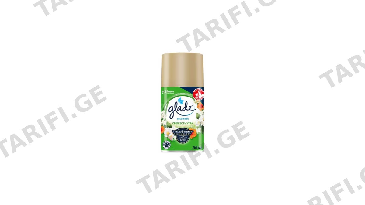 Glade აეროზოლი სათადარიგო ნაკადულის სიმხნევე 269მლ