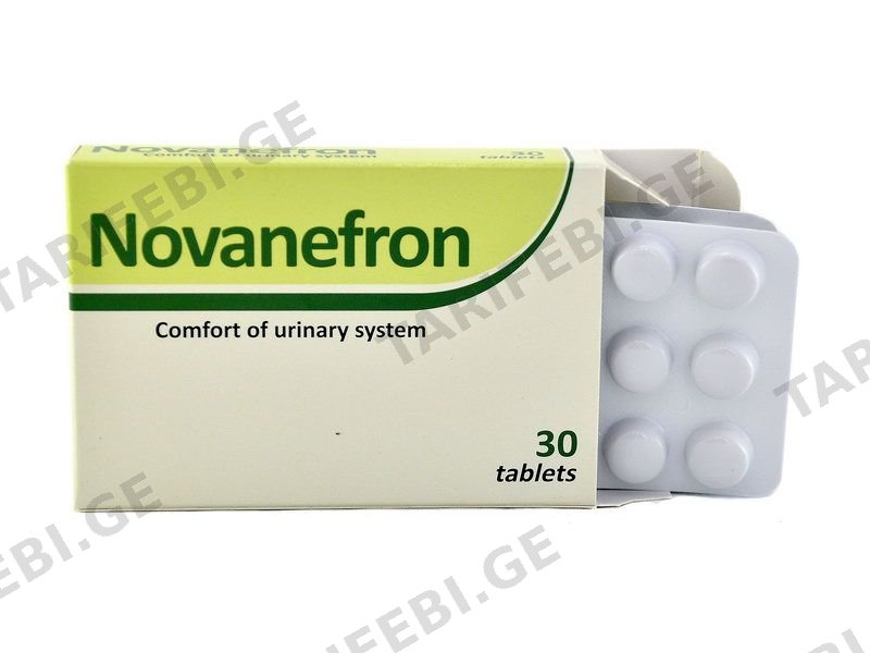 Novanefron - ნოვანეფრონი 30 ტაბლეტი