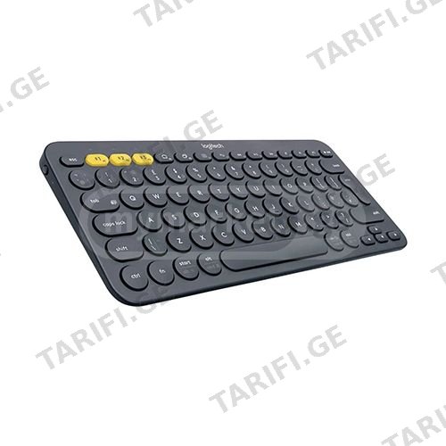 უკაბელო კლავიატურა - Logitech K380 Dark Grey BT