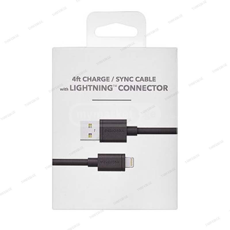 Insignia 4ft Charge/sync Cable with Lighting Connector