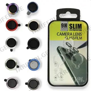 კამერის დამცავები Camera Lens Protector For iPhone 15 / iPhone 15 Plus - Silver