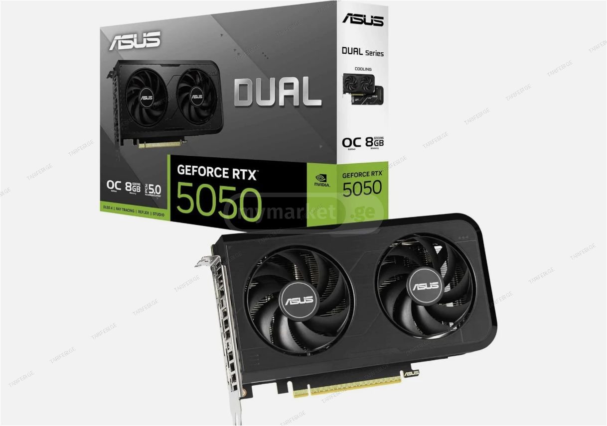 ♨️ ASUS RTX 5050 8GB ახალი გარანტიით