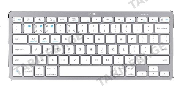 კლავიატურა TRUST 24651 Basic BT Keyboard