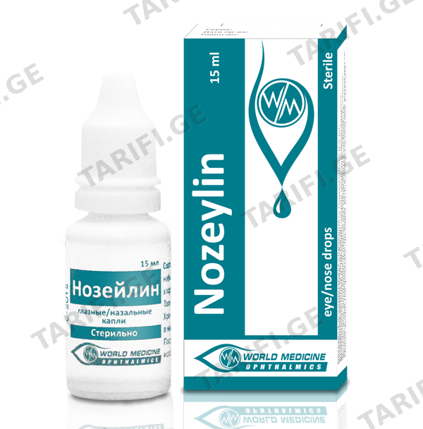 ნოზეილინი თვ/ცხვ. წვ. 15მლ Nozeylin eye/ear dr 15ml