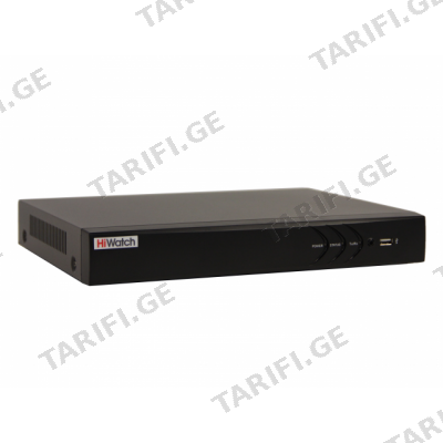 ჩამწერი NVR, Hiwatch DS-N308P(D), 1sata, 8ch, poe