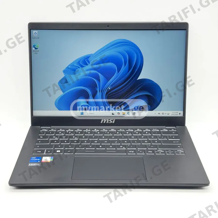 MSI Modern 14 14", Intel Core i5, 16 GB / 512 GB SSD, Black