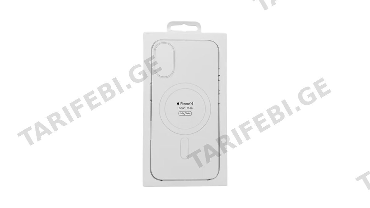 iPhone 16 Magsafe Clear Case ORIGINAL