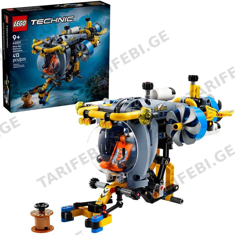 ასაწყობი კონსტრუქცია LEGO CONSTRUCTOR TECHNIC DEEP SEA RESEARCH SUBMARINE