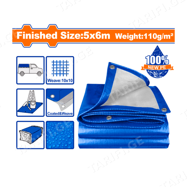 ტენტი 5M*6M (WTQ1856) WADFOW