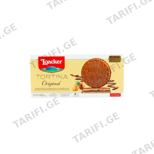 ორცხობილა ტორტინა ორიგინალი /ლოაქერი/ 125გრ
