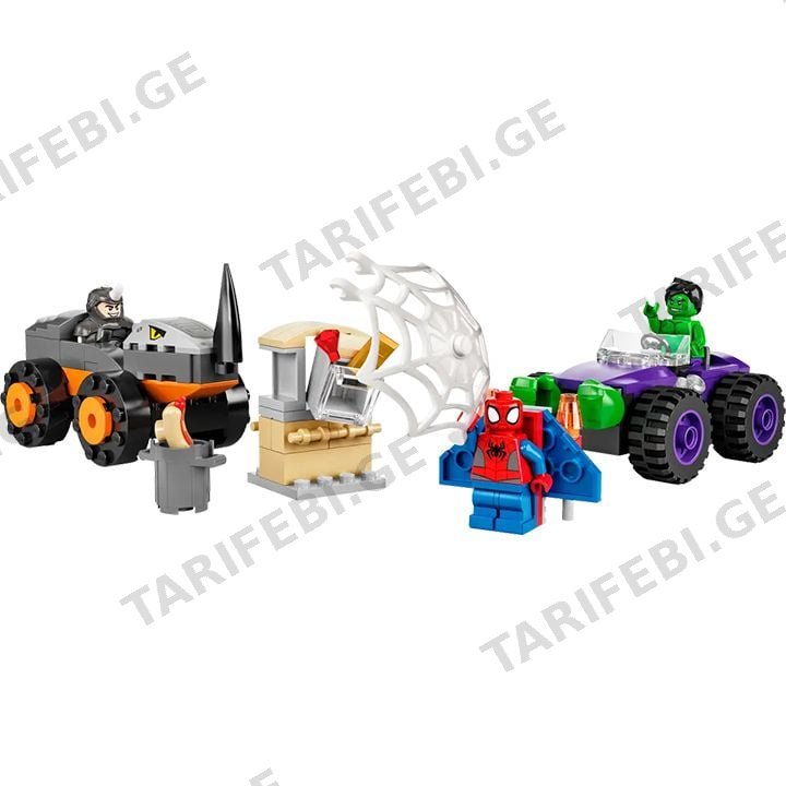 ლეგო Hulk vs. Rhino Truck Showdown კონსტრუქტორი