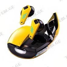 YX07 TWS EARPHONE YELLOW უსადენო ყურსასმენი