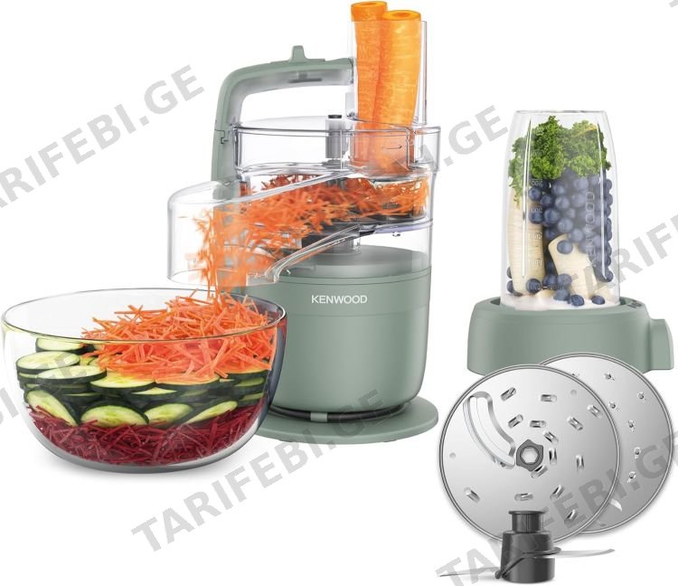 სამზარეულო კომბაინი Kenwood FDP23.380GR ბოსტნეულის საჭრელი