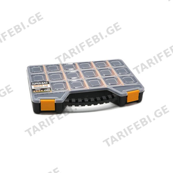 ინსტრუმენტების ყუთი MEGA ORGANİZER 18 (ASR-2035)