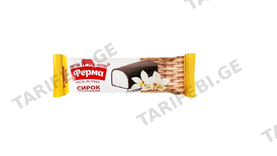 4361 ხაჭოს დესერტი ვანილის არომატით 36გრ*40ც
