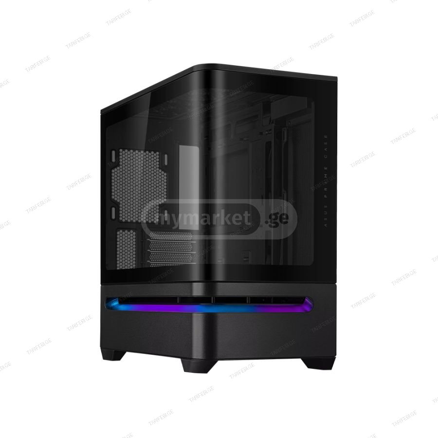 ASUS Prime AP202 TG Black mATX PC Case