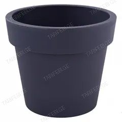 პლასტმასის ქოთანი Aleana Gamma 26x22სმ გრანიტი 7 L