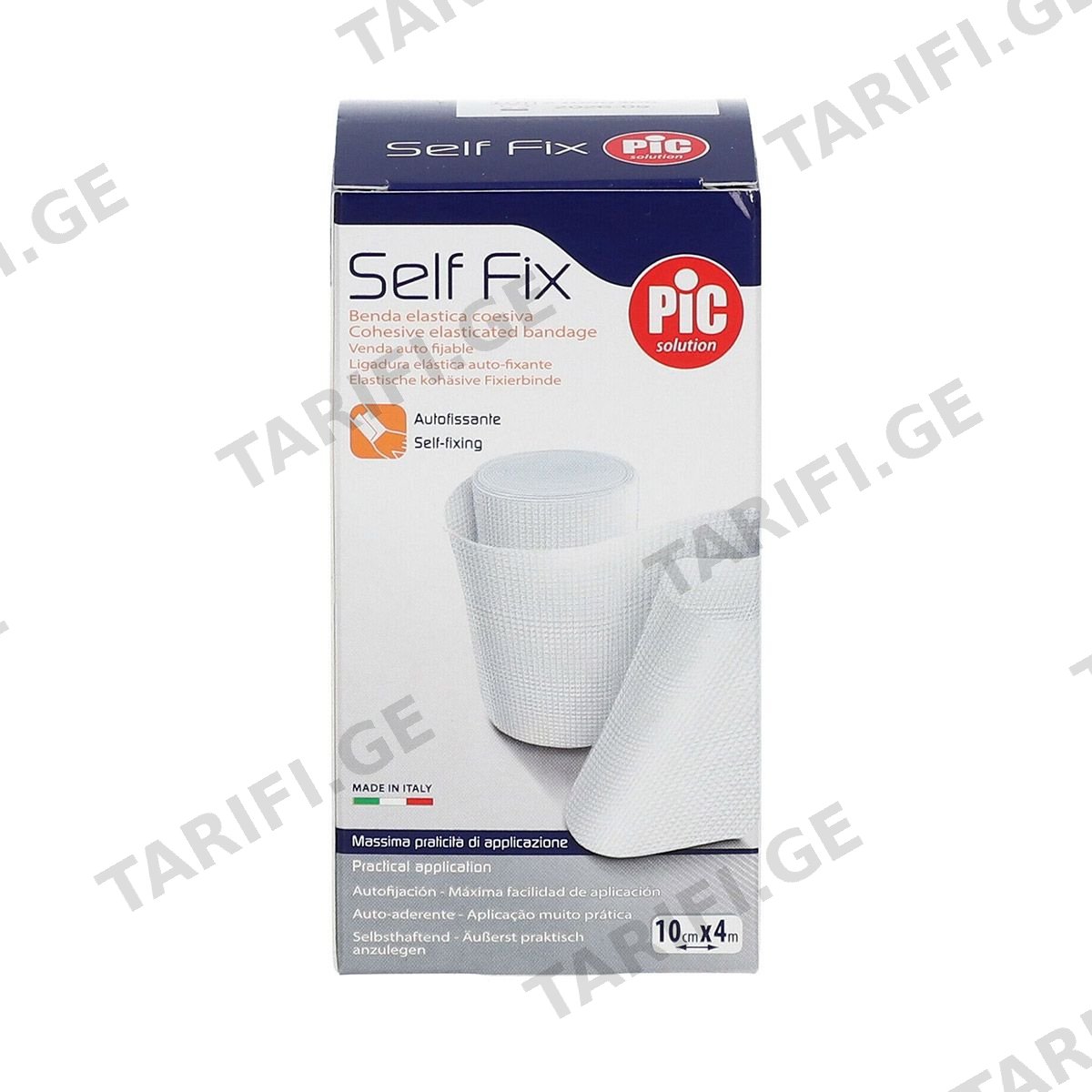 ბინტი ელასტიური SELF FIX 10სმX4მ
