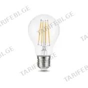 ლედ ნათურა Filament A60 E27 12W 2700К - 102902112