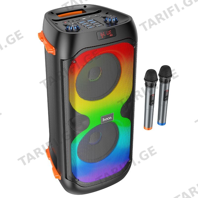 დინამიკი Hoco BS53 BT Speaker + Wireless Dual Mic