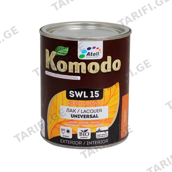 0.7ლ ლაქი წაბლი KOMODO SWL-15