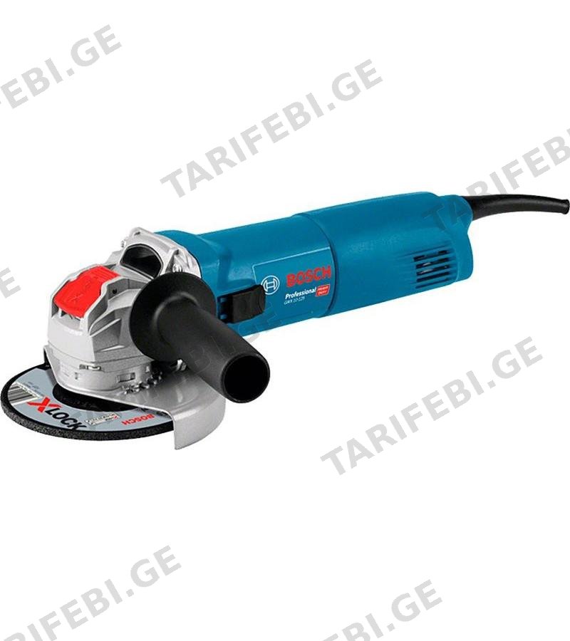 ელ.რადიალი GWX 10-125 #06017B3000 მწარ. BOSCH