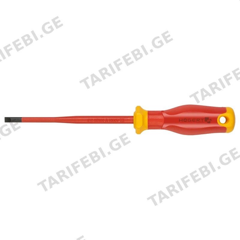 იზოლირებული სახრახნისი HOGERT HT1S962-1 5.5X125 მმ 1000V SLIM S2