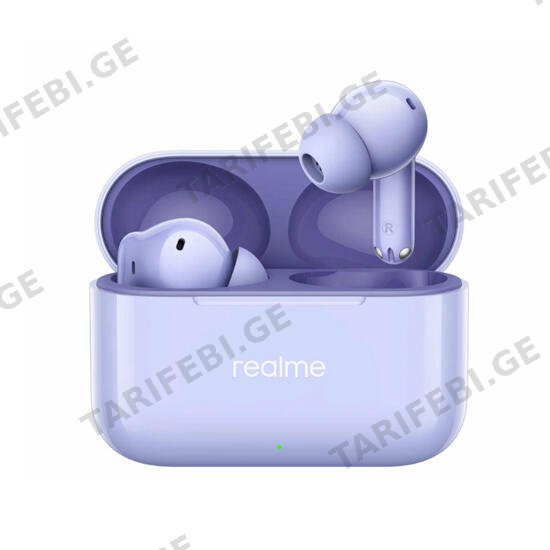 ყურსასმენი Realme Buds T200 Purple
