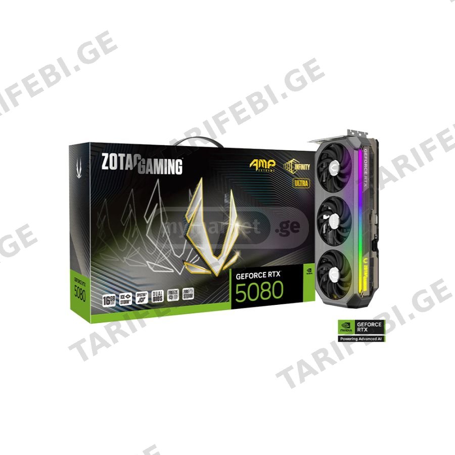 Zotac GAMING GeForce RTX 5080 AMP Extreme INFINITY 16GB 256