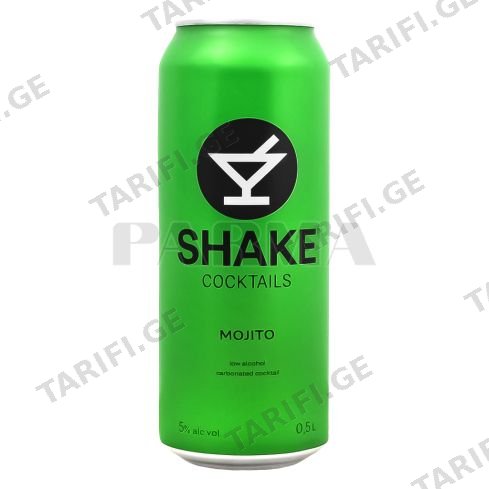 SHAKE კოქტეილი მოხიტო ქილა 0.5ლ