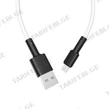 BOROFONE BX31 Soft silicone charging data cable for Micro White