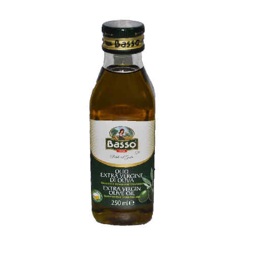 Cold pressed olive oil E.V /Basso/ 250 ml