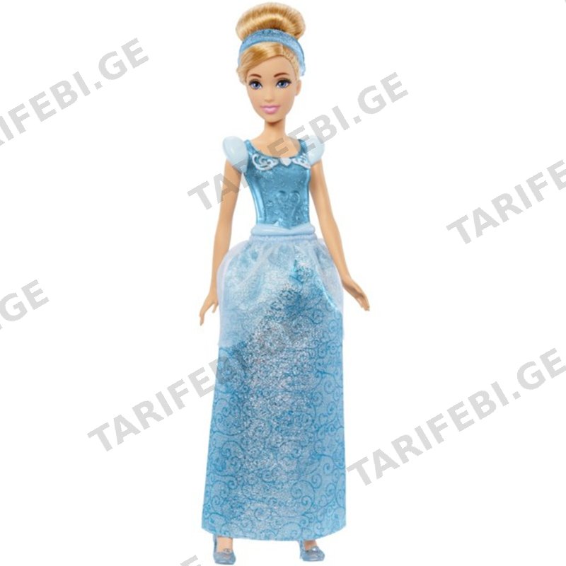 სათამაშო თოჯინა MATTEL DISNEY PRINCESS FASHION CORE DOLL - CINDERELLA