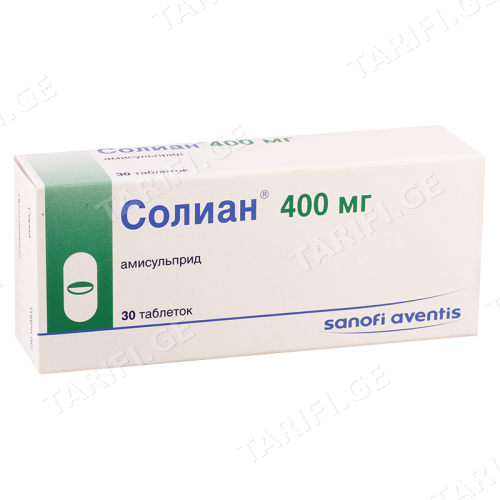 სოლიანი ტაბლეტი 400მგ #30