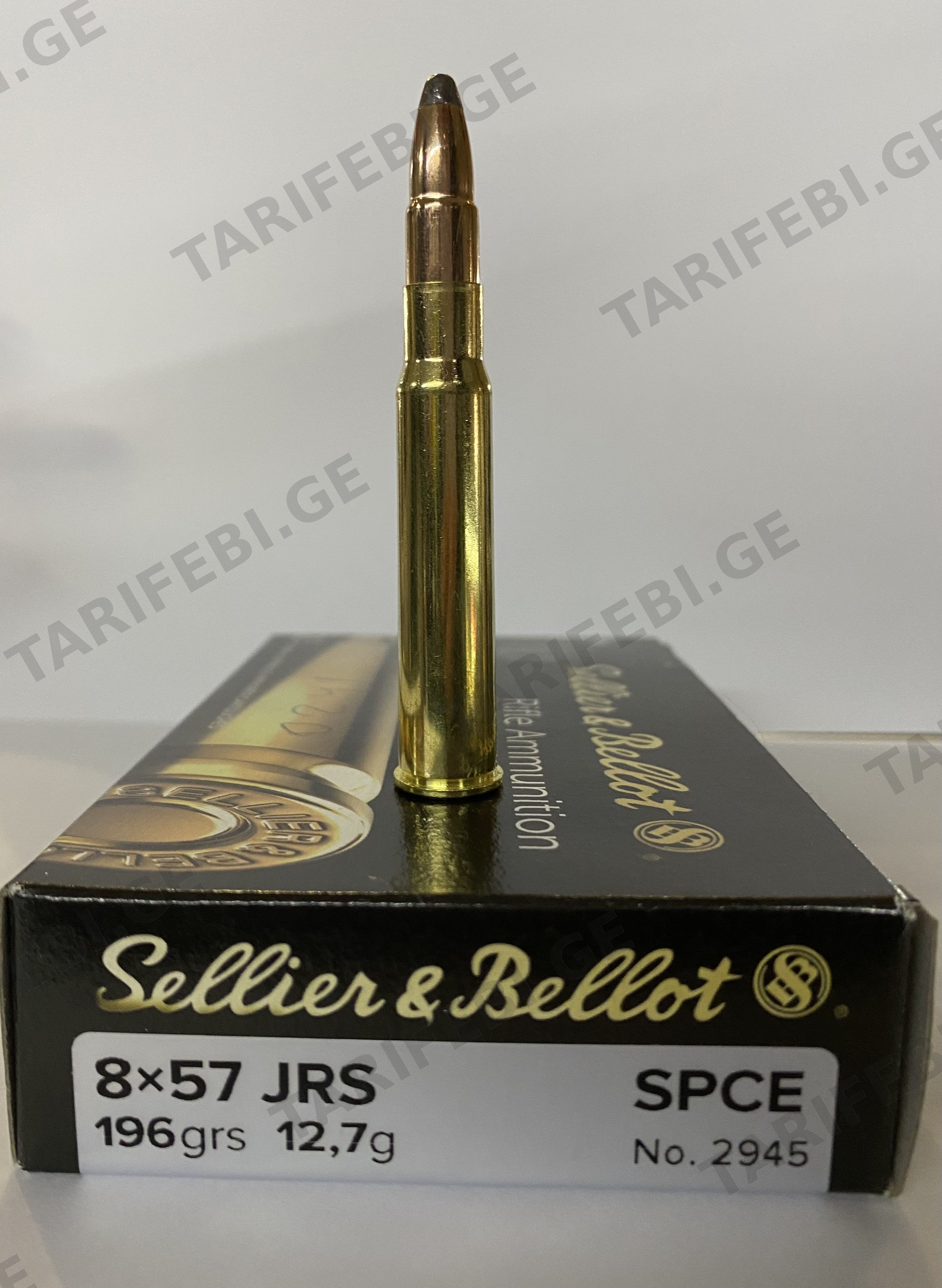 8x57R Mauser SOCE 196gr 12.7g